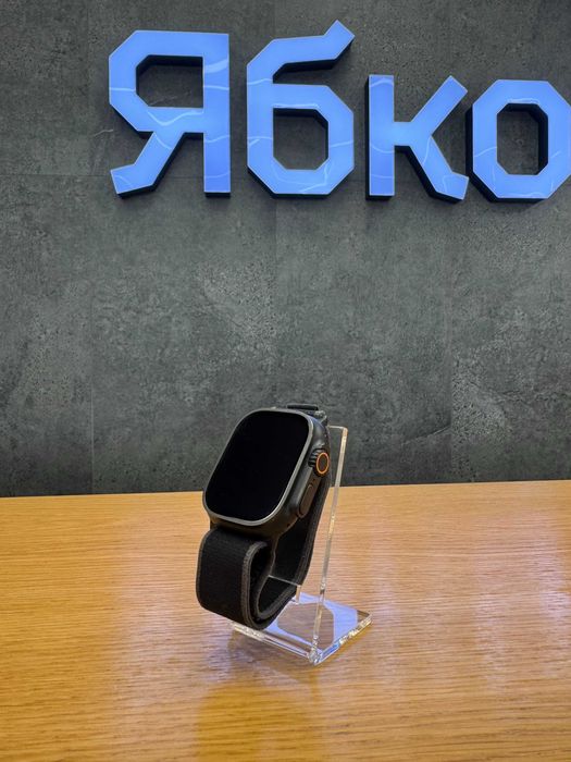 Вживаний годинник Apple Watch Ultra 2 49mm Black Titanium(MYTF3+MYPX3)