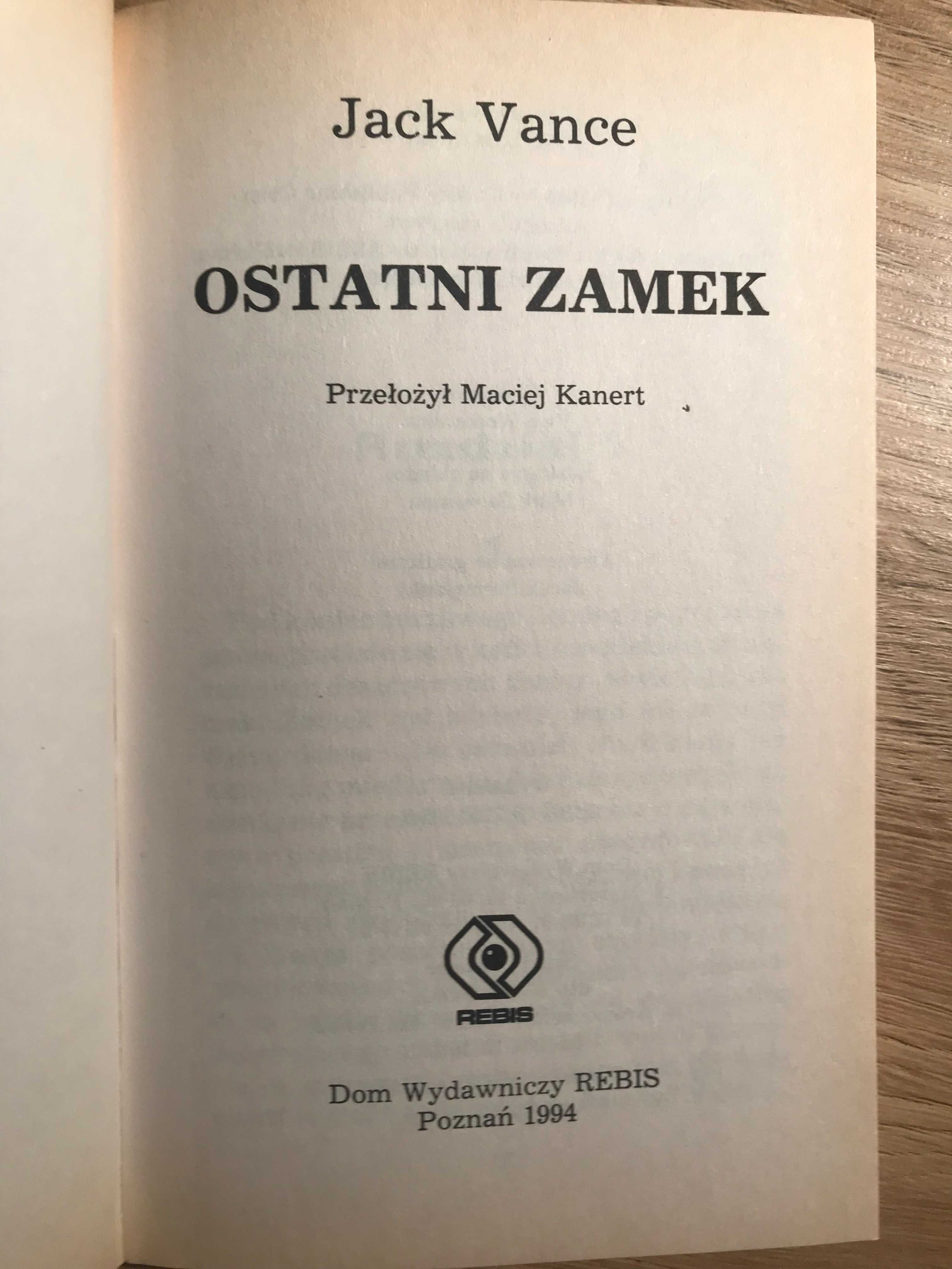 Jack Vance Ostatni Zamek 1994 r.