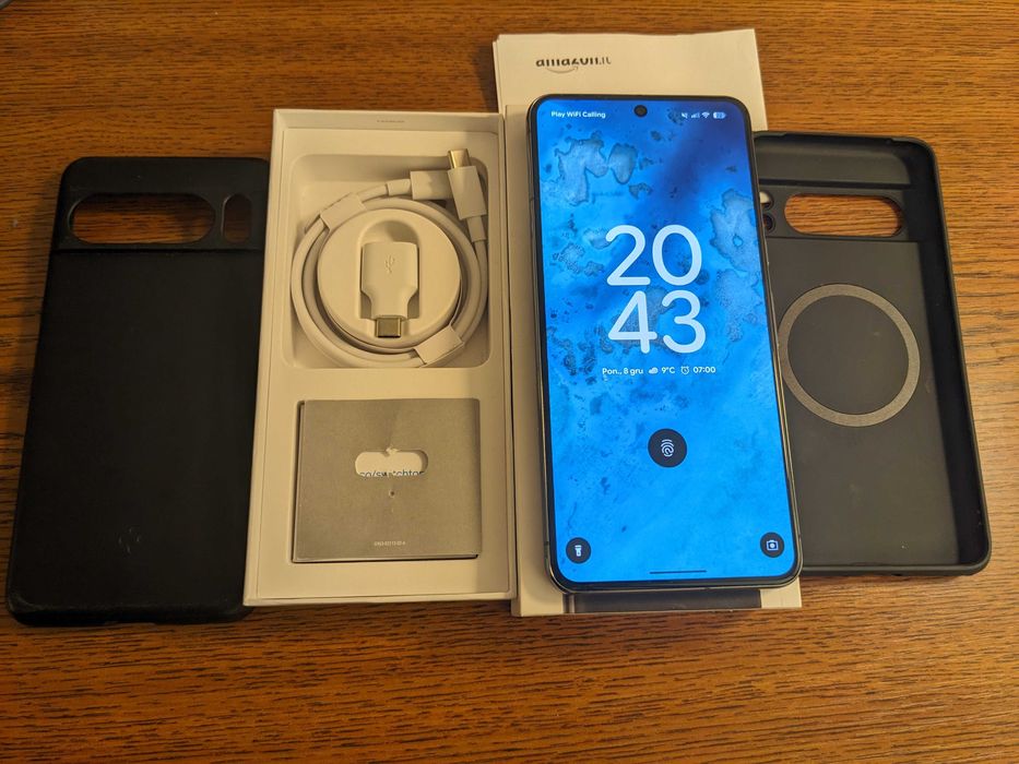 Google Pixel 8 Pro 256GB Obsidian (Czarny) – Stan BDB