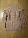 Sweter dziecięcy z warkoczowym splotem RESERVED r.  140