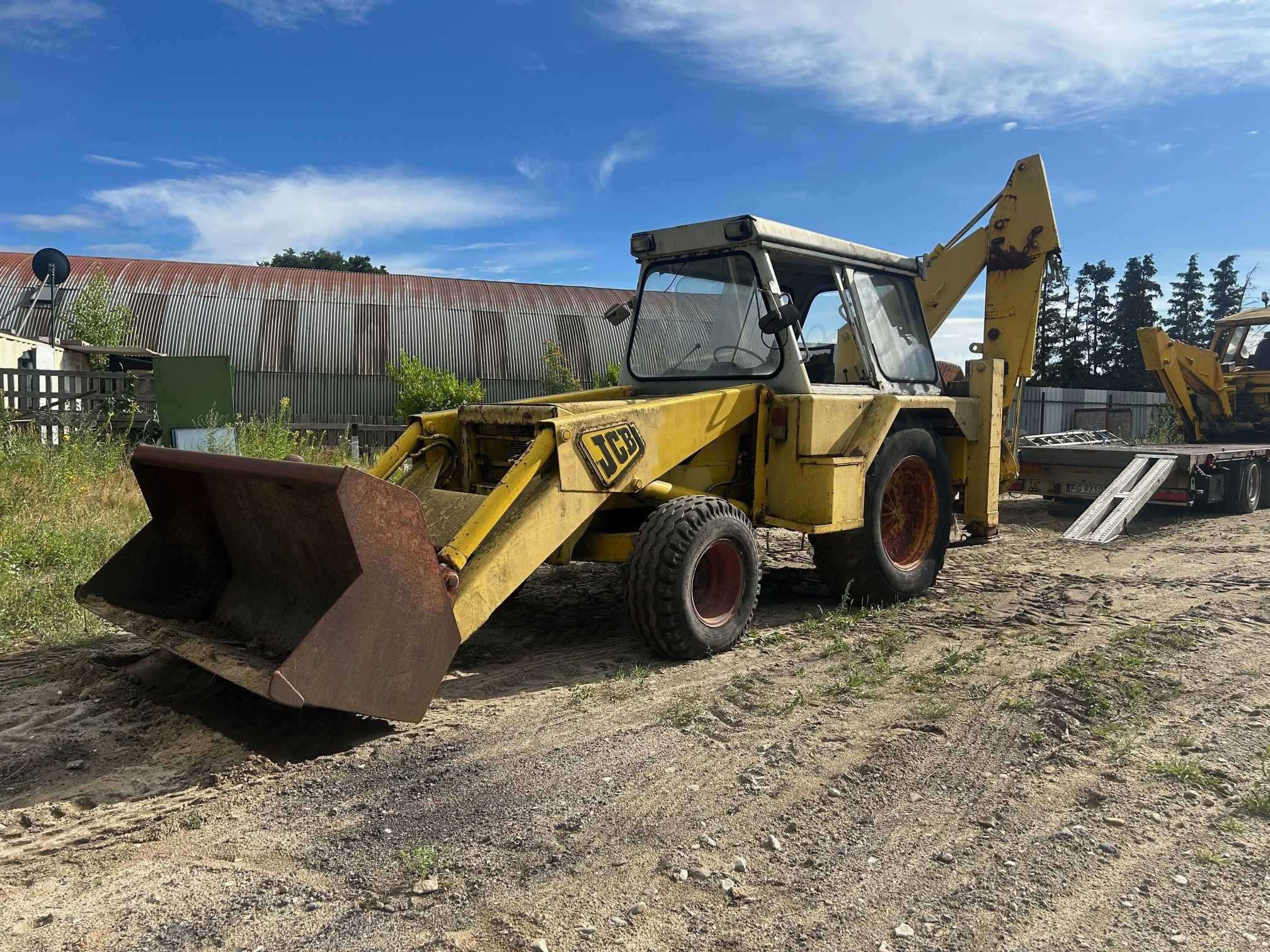 Koparko-ładowarka JCB 3C II - Import z Belgii.