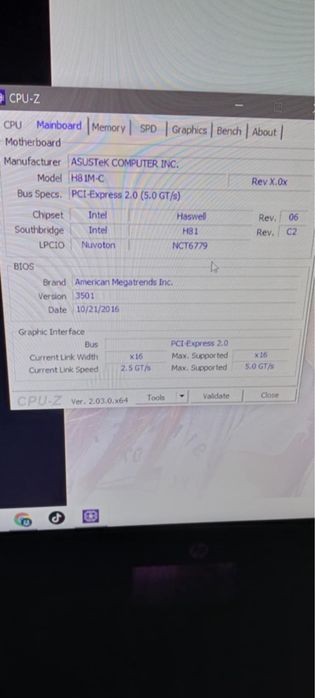 Bundle i5 4440 / ram 8 gb / motherboard asus