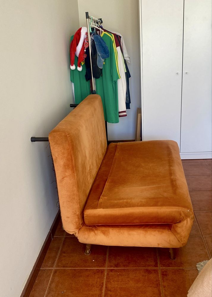 Sofá Cama Laranja