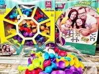 --nowy zestaw przyssawek klocki zabawka dla dzieci kolorowe