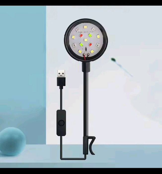 Oświetlenie do  akwarium krewetkarium USB
