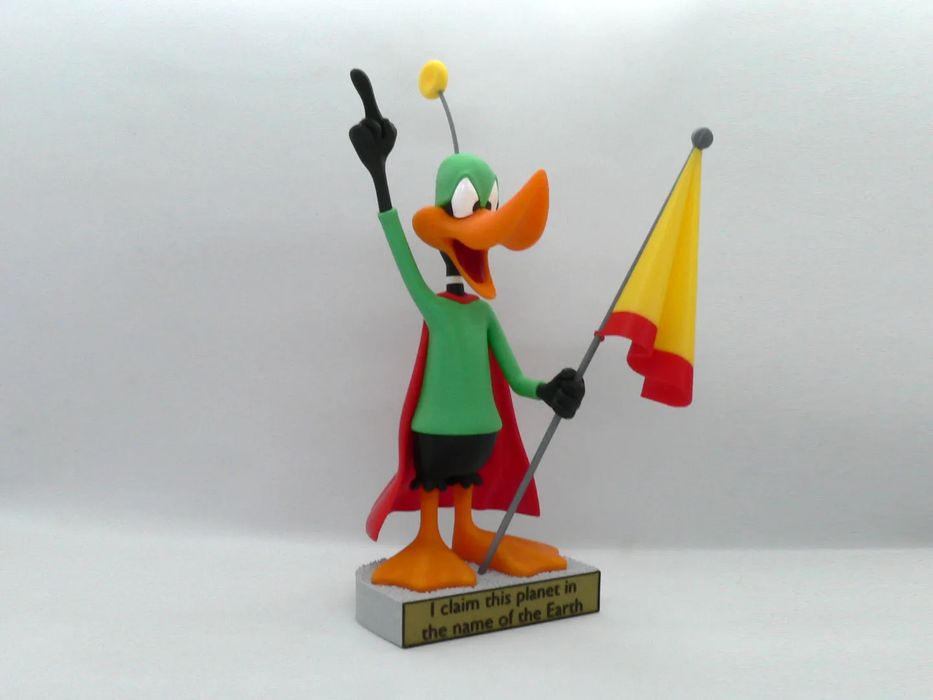 Figura Duck Dodgers em miniatura