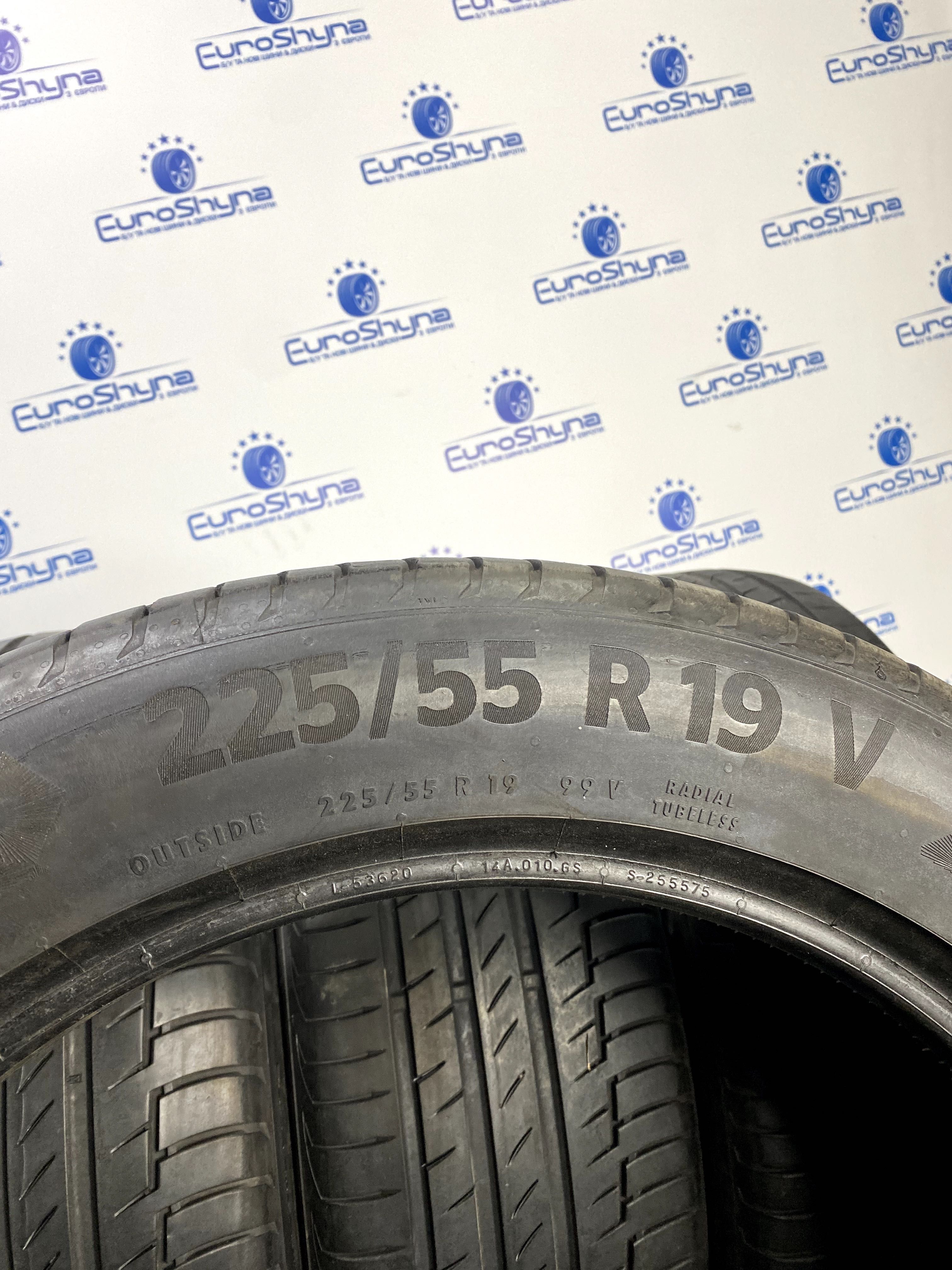 Літні шини 225 55 R19 Continental PremiumContact 6. 2020р.