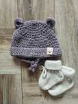 Czapka i skarpetki 100 % Merino wool 38