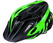 ALPINA Kask rowerowy dziecięcy FB JUNIOR 2.0 BLACK-GREEN, 50-55 cm