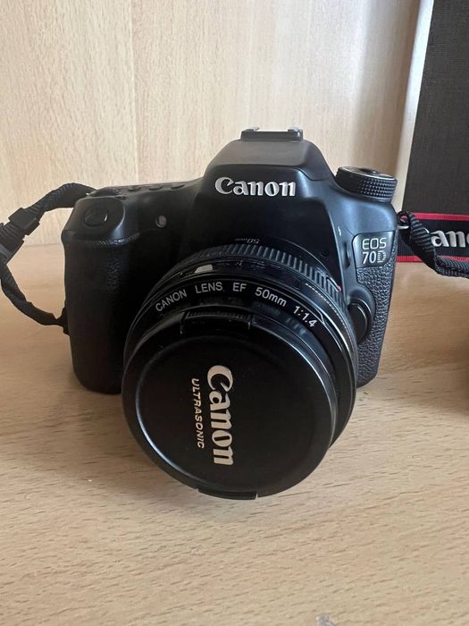Canon 70D + обʼєктив 50мм 1.4