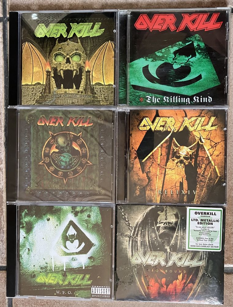 Overkill - The Years of Decay, Horrorscope, W.F.O., Ironbound...