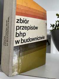 Zboru przepisów bhp w budownictwie