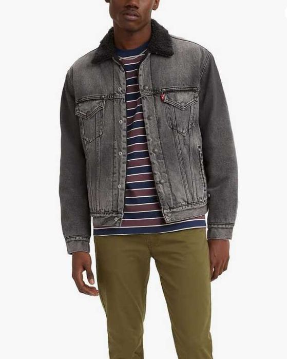 LEVIS Sherpa Trucker куртка оригинал из США р. XL, XXL