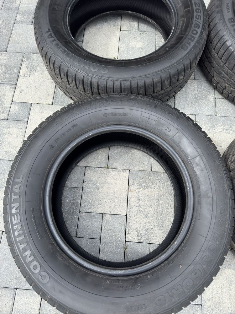 Zimowe opony Continental 4x4 WinterContact 265/60 R18