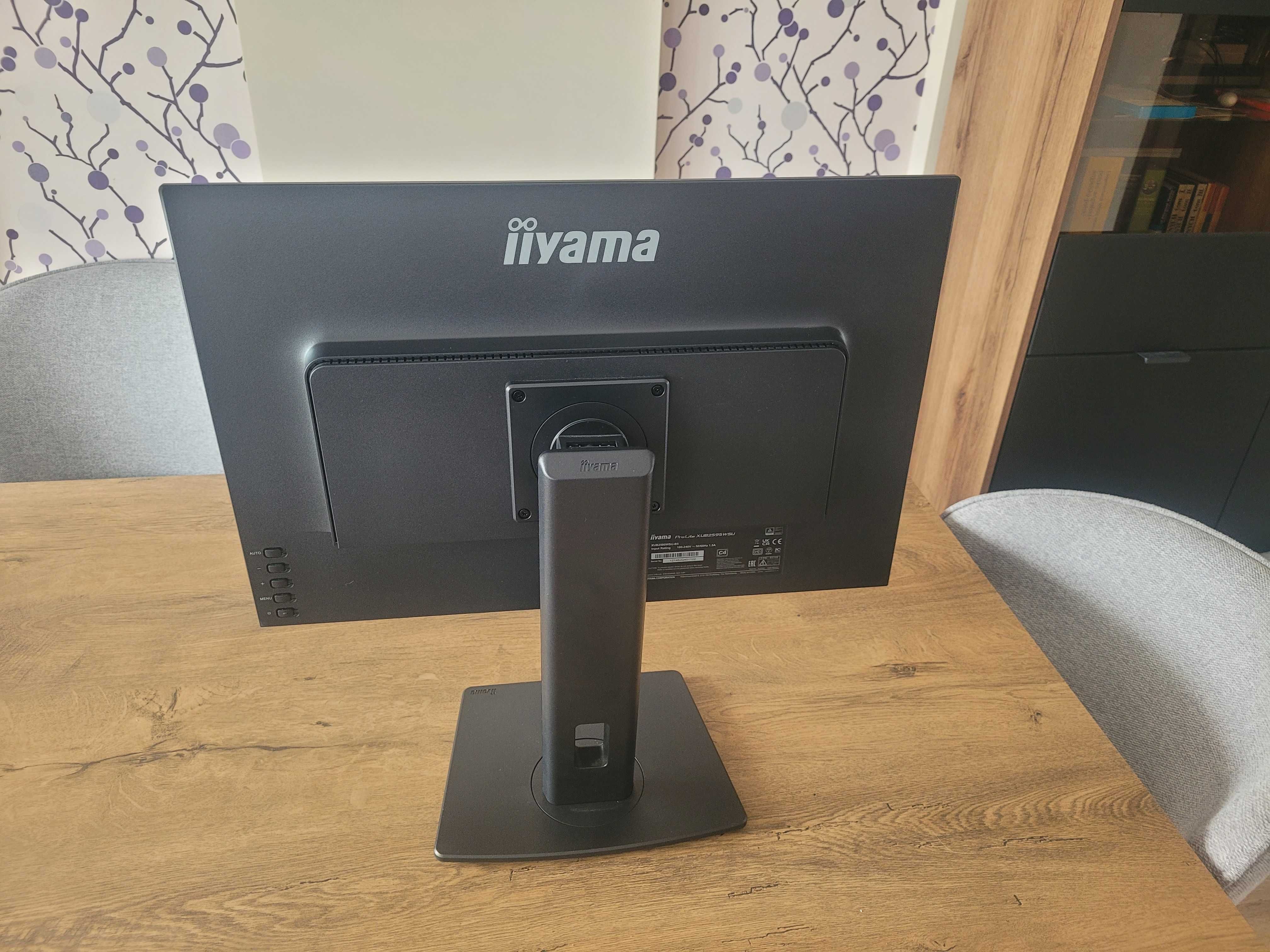 Monitor IIYAMA ProLite XUB2595WSU-B5 25" 1920x1200px IPS 4 ms [GTG]