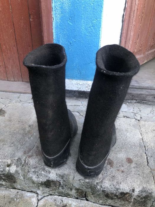 Валянки з галошами ХХ століття