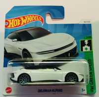 Delorean alphas model hot wheels 1:64