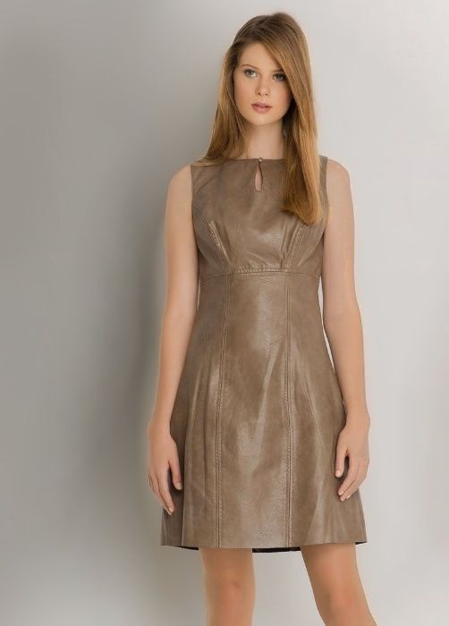 Платье Orsay (Германия) эко кожа под кожаное брендовое