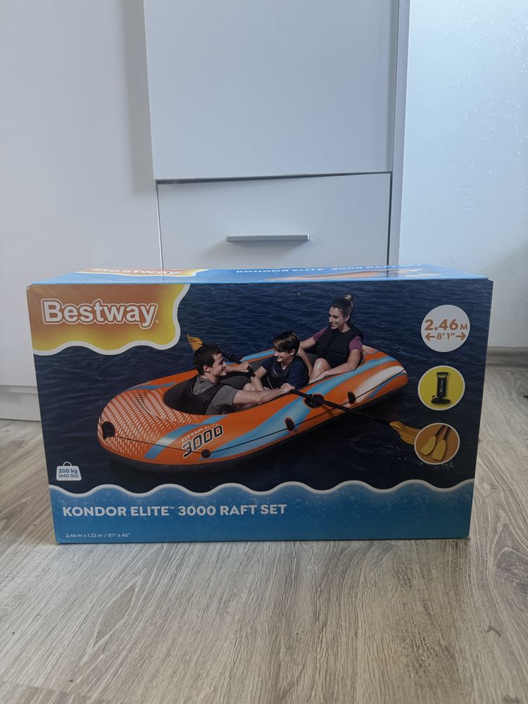 Ponton dmuchany bestway kondor elite 3000 nowy zapakowany
