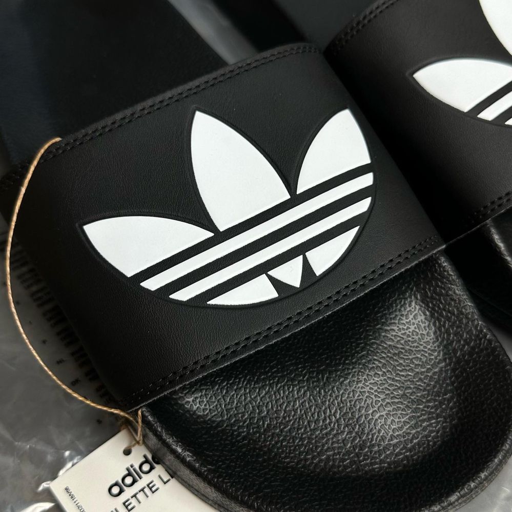 Тапочки чоловічі Adidas Adilette Lite оригінал нові чорні