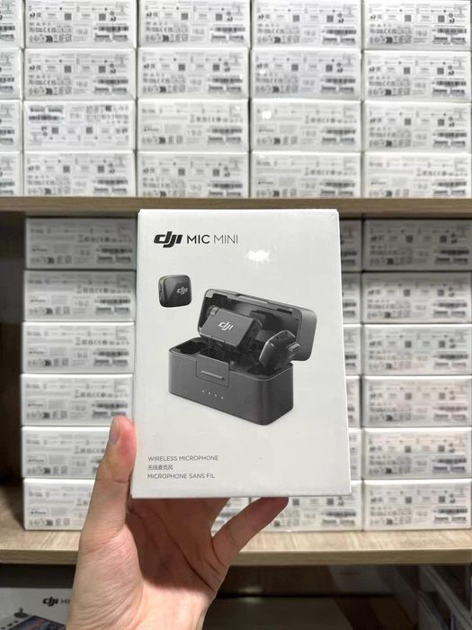 Нові‼️Мікрофон петличка Dji Mini Mic(2TX + 1RX + Charging case)
