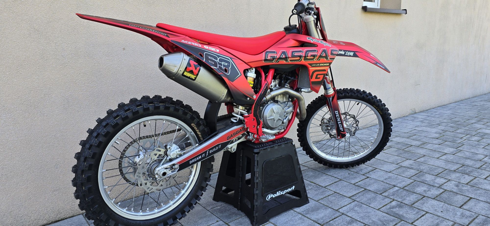 Gas gas 450cc 2023! Akrapovic ktm ładny