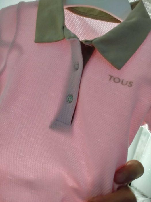 Tous vestido original novo rosa e bege 3A e 4A