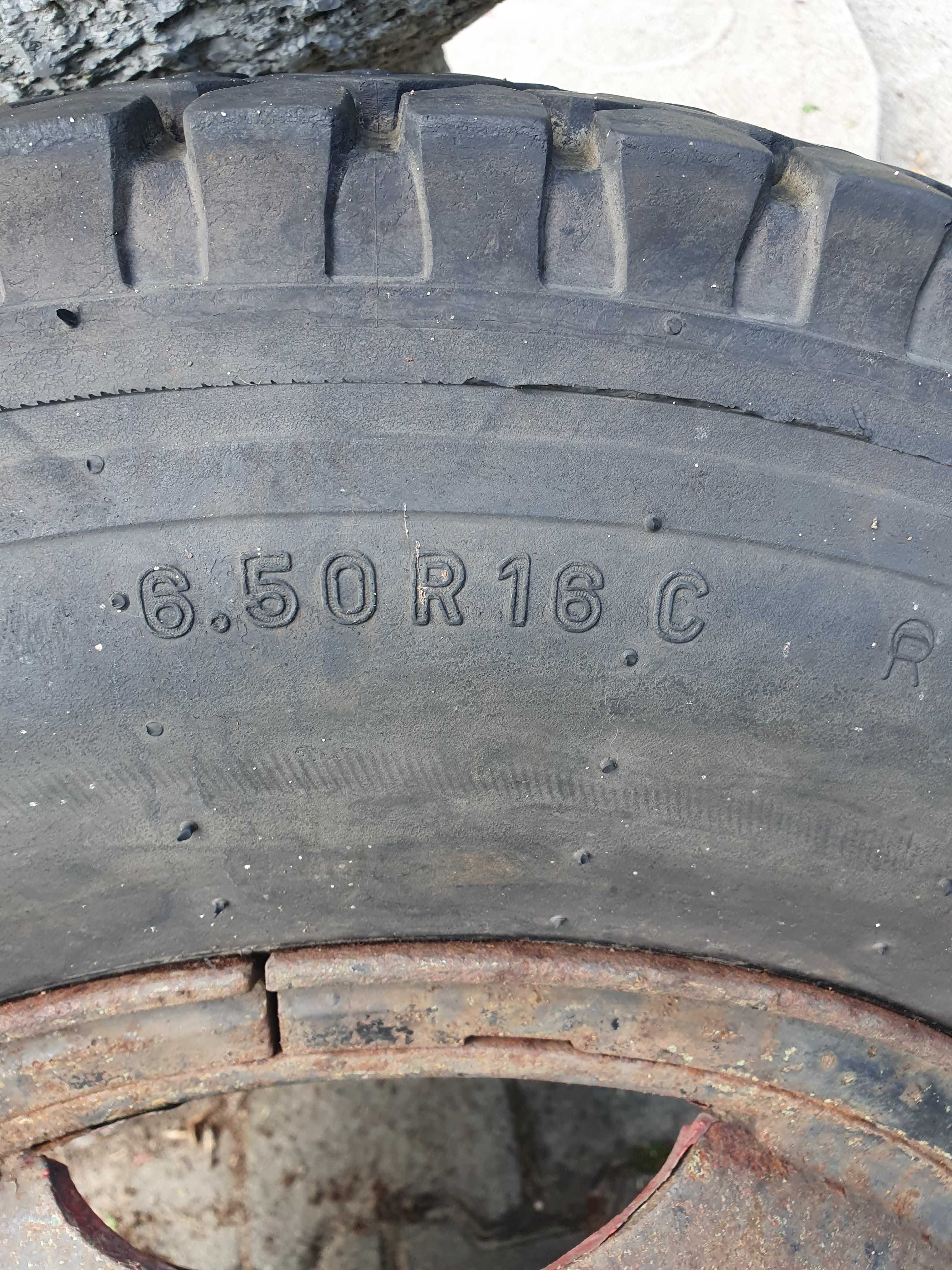 Koło do ciężarówki 6.50 R16 C opona felga