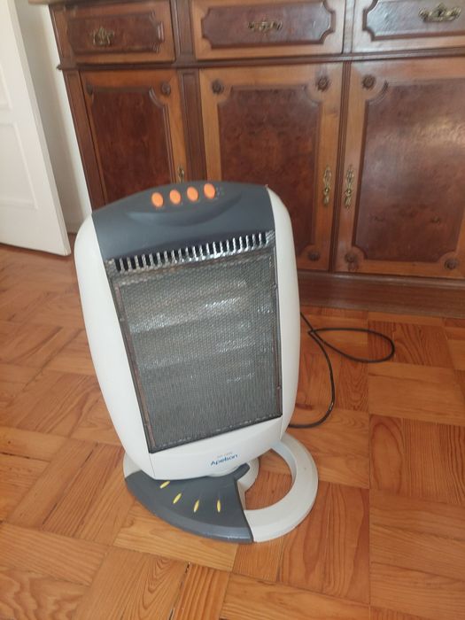 Aquecedor electrico giratório  1200w