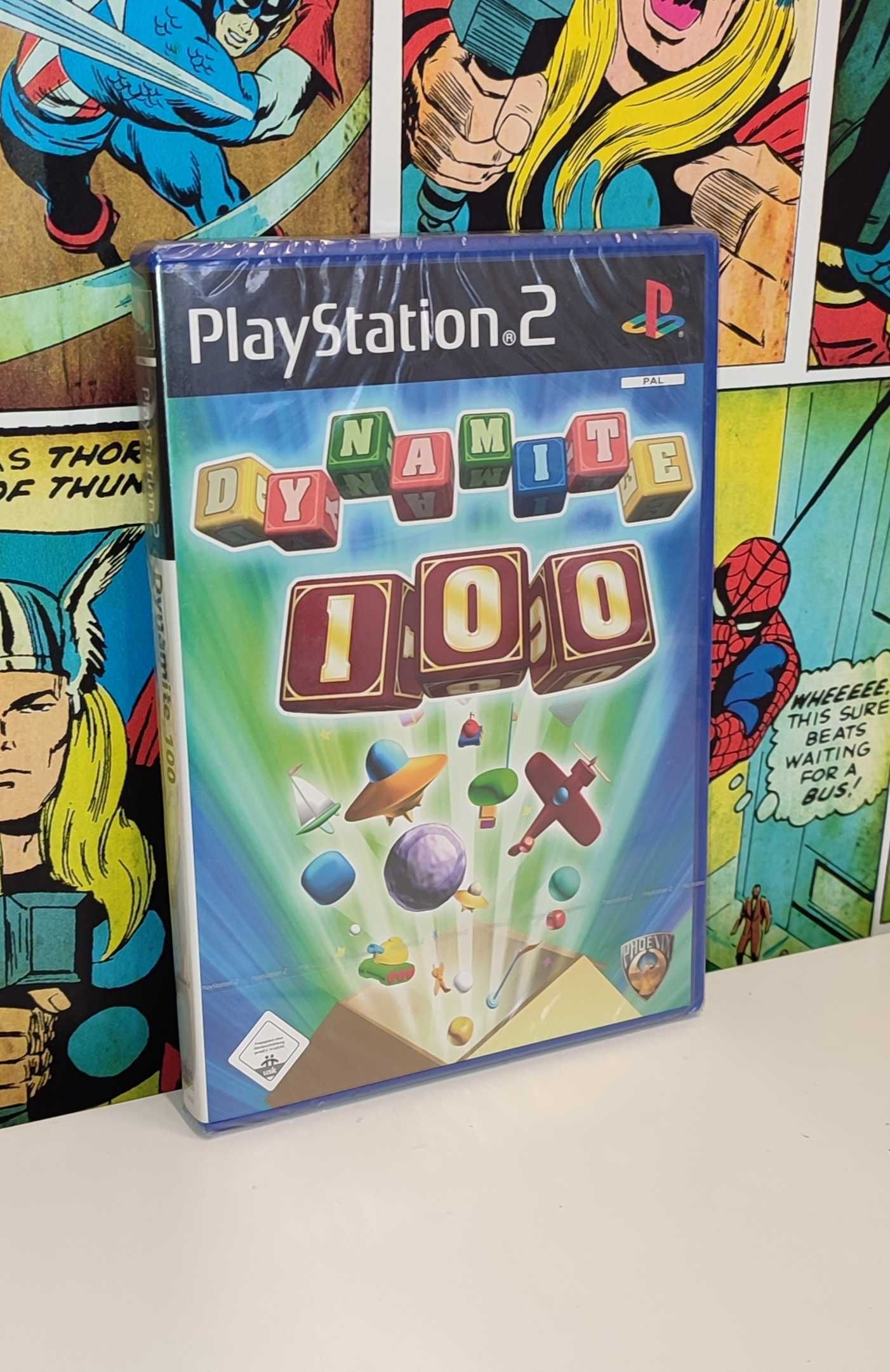 Gra Dynamite 100 Ps2 PlayStation 2 Unikat Nowa Folia Szczecin Ufogames