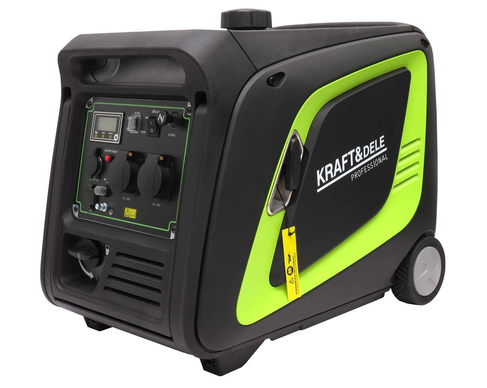 KRAFT&DELE Agregat Prądotwórczy Generator Inwertorowy 4900w KD686