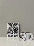 Druk 3d / drukowanie 3d kodów qr do menu retauracji , stron internerow