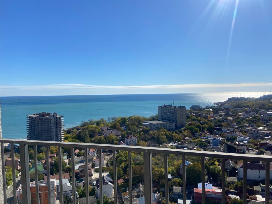 Золотой Берег. ЖК Посейдон. Однокомнатная квартира. Прямой вид моря.