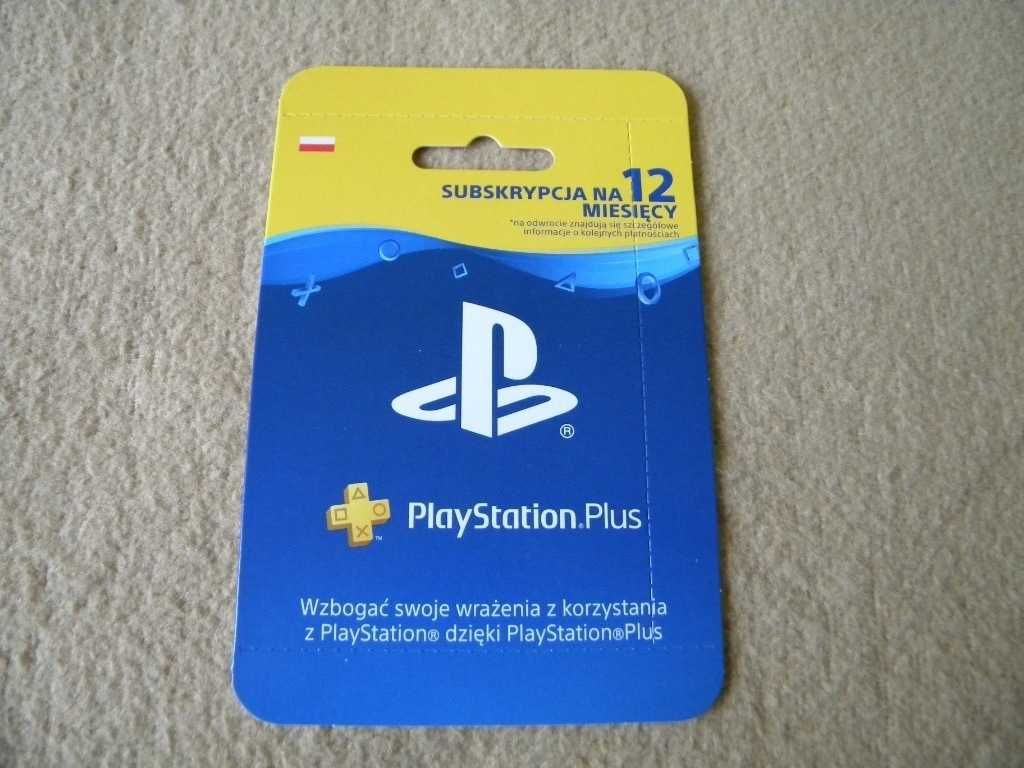 PlayStation Plus 365 dni - 12 miesięcy