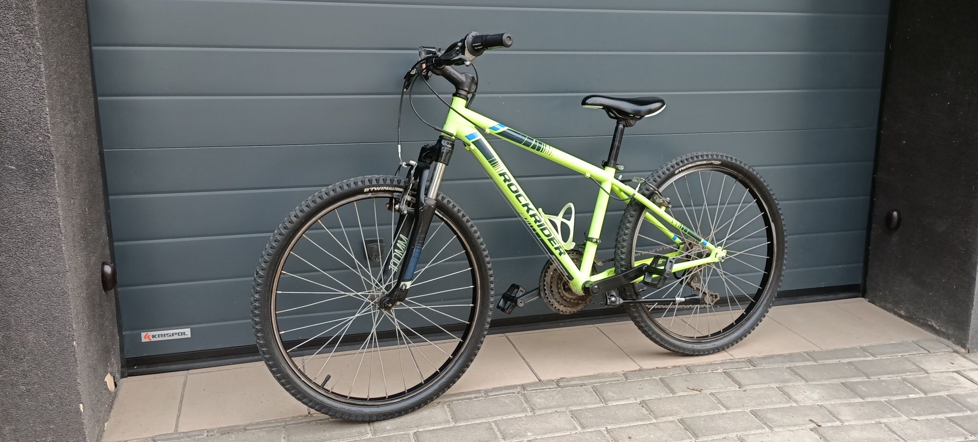 Rower rowerek dziecięcy B'twin Rockrider Shimano amortyzator 24"