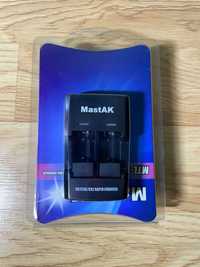 Зарядний пристрій MastAK для Li-Ionакумуляторів типу RCR123A/CR2