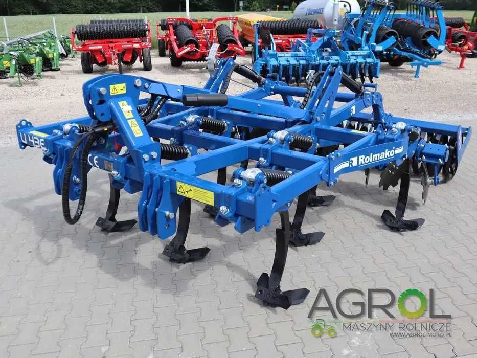 Agregat bezorkowiec Rolmako u436 premium wał daszkowy tandem uring