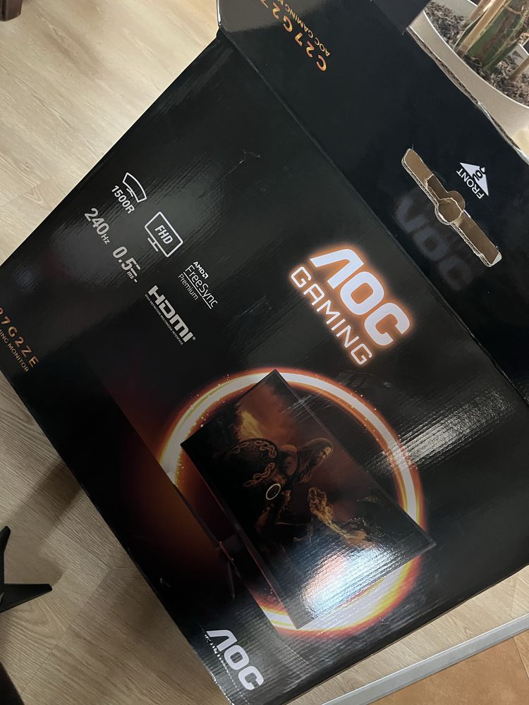 Monitor AOC gaming c27g2ze