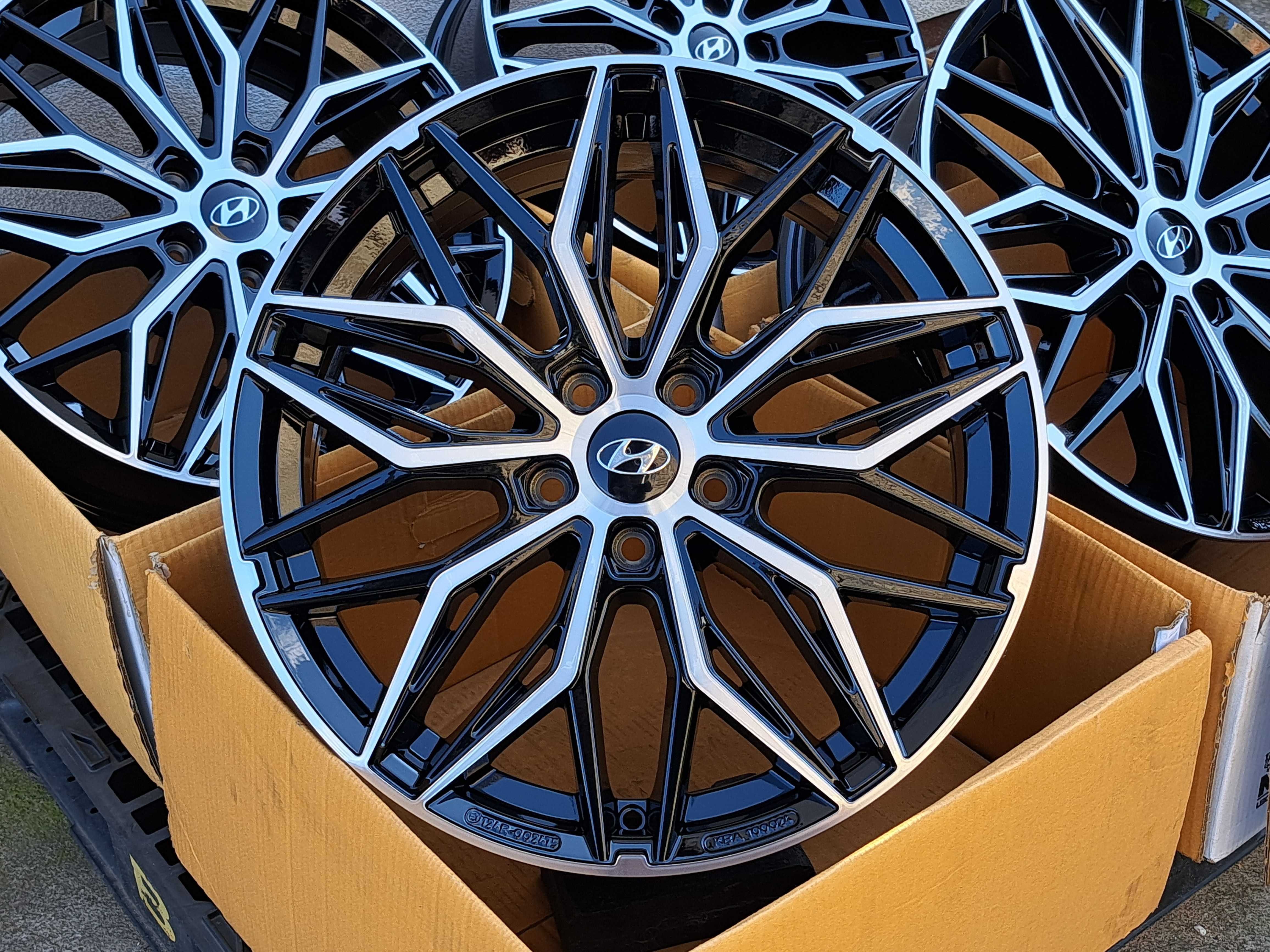Alufelgi Hyundai 17 NOWE 5x114,3 I30 I40 IX20 Ix35 Tucson! CNC CA26