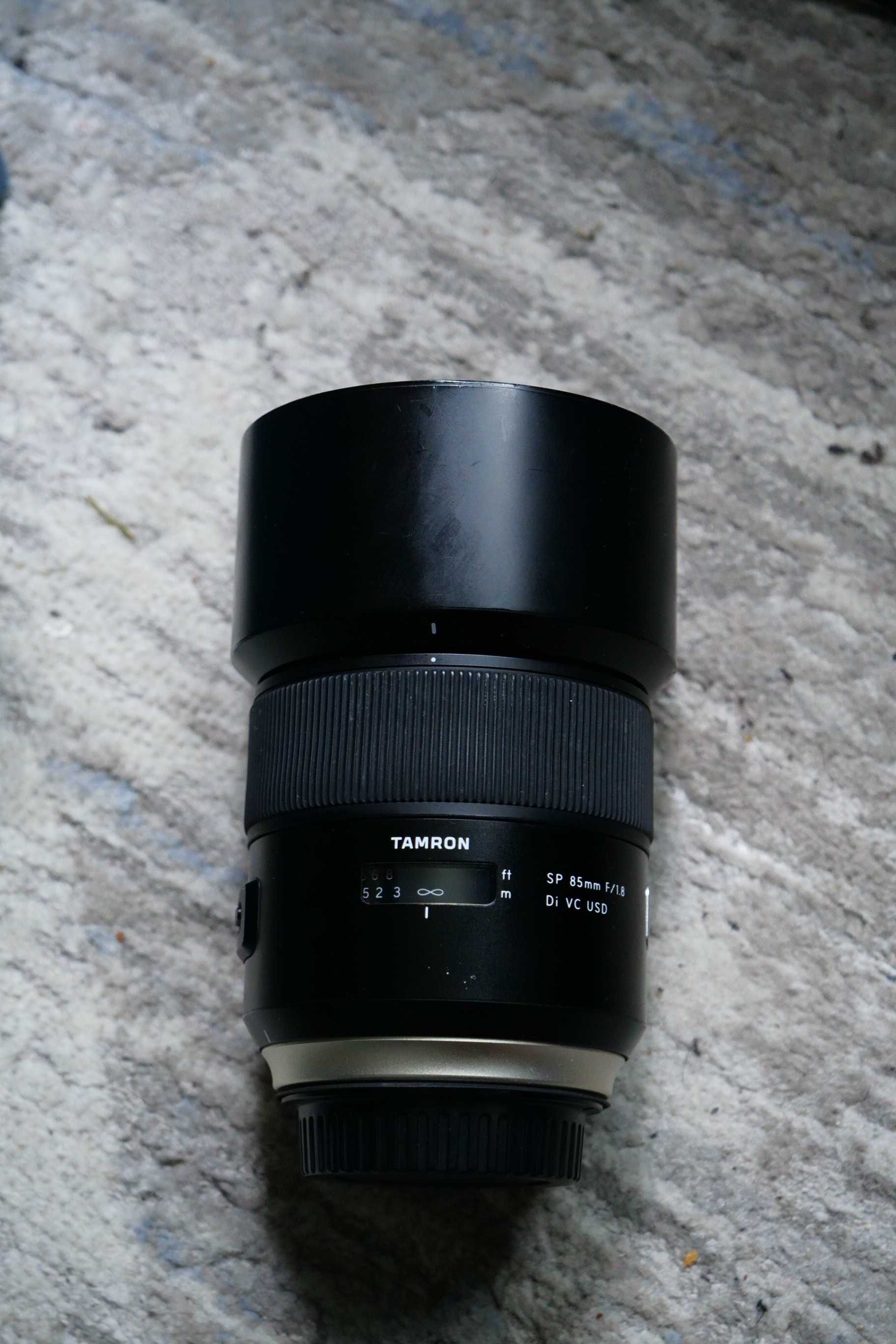 Tamron SP 85 mm 1.8 Di VC  Canon