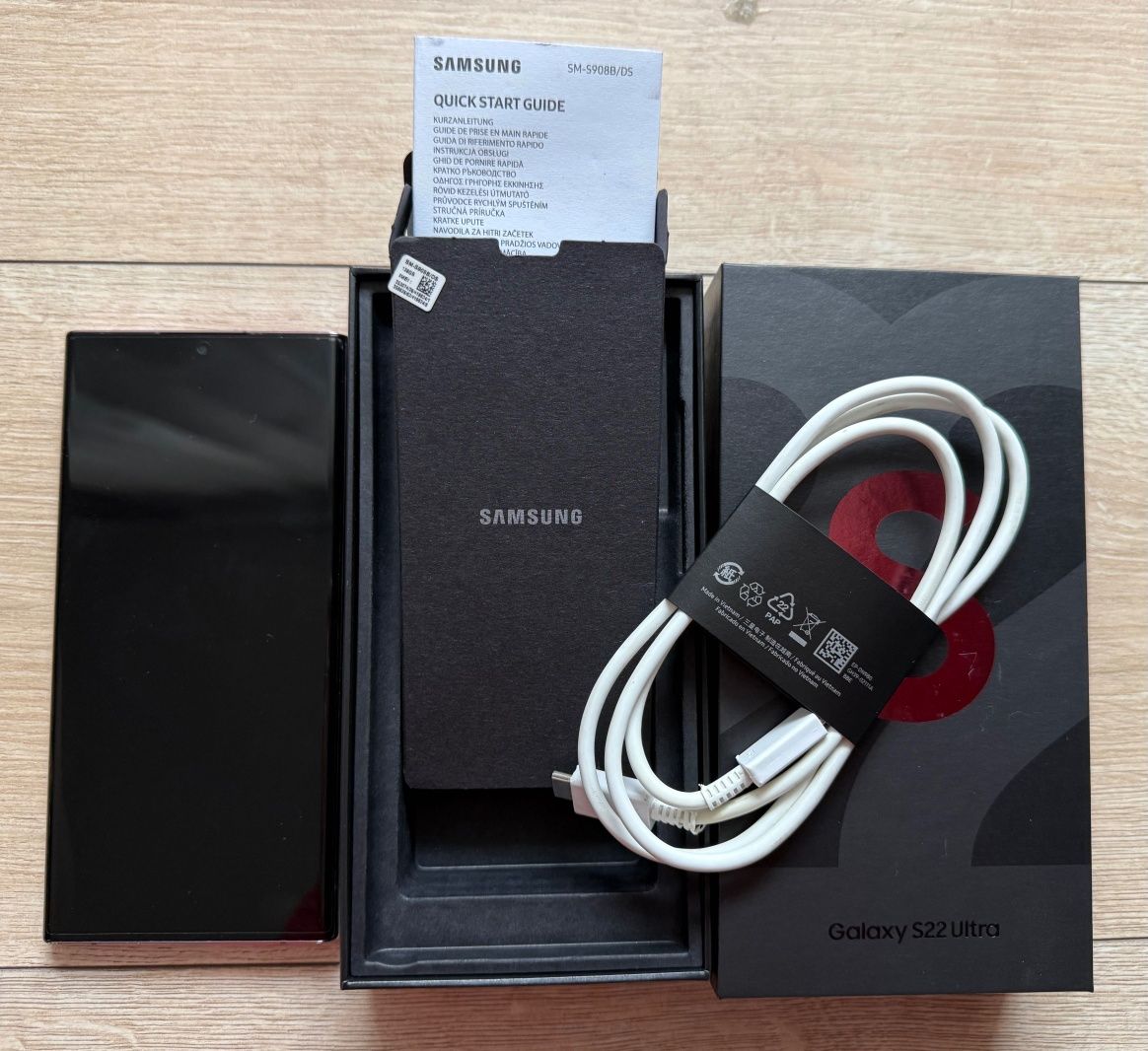 Samsung S22 ULTRA 5G - 12/256Gb, 6.8", офіційний, чек з Розетка!