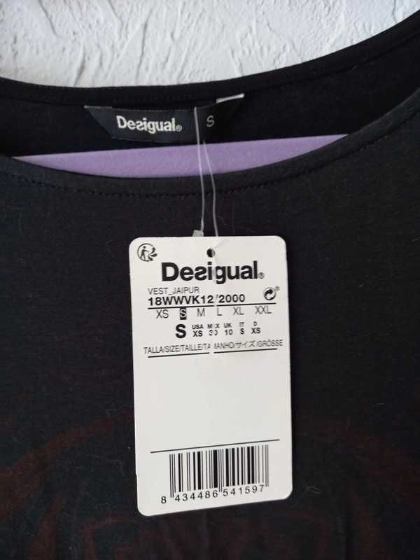 Sukienka długi rękaw Desigual, rozmiar 36