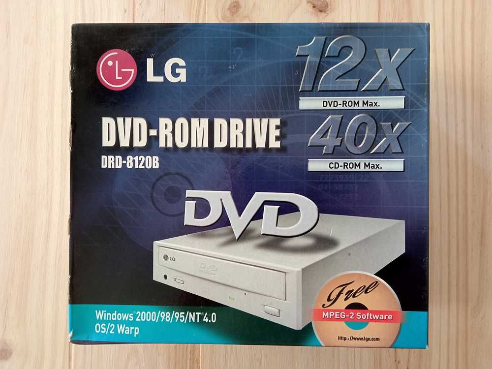 Leitor DVD-ROM - LG DRD-8120B