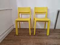 Ikea JANINGE 4 krzesła żołte