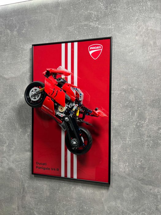 Арт Тримач Рамка для LEGO Technic Ducati Panigale V4 R 42107 Мотоцикл