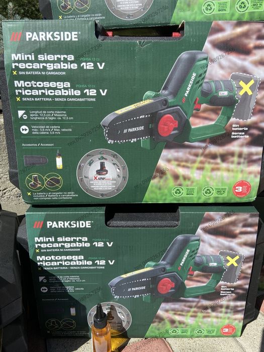 Аккумуляторная гілкоріз міні пила, сучкорез, сучкоріз PARKSIDE НІМЕЧЧИ
