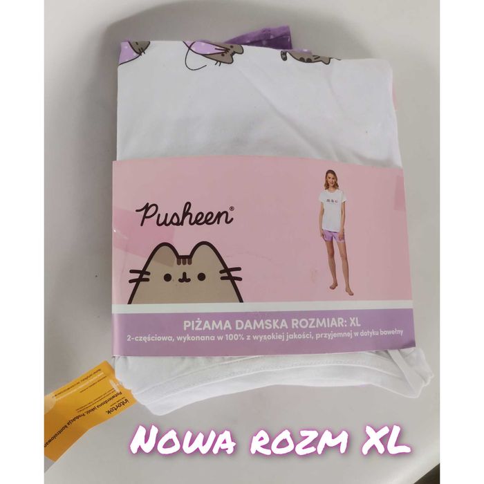 Pusheen Nowa piżama damska XL piżama pusheen XL