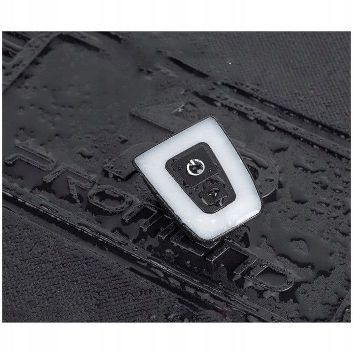 Lampka rowerowa tylna ROXAR na sztycę / kask USB IPX5 20LM PROMOCJA!