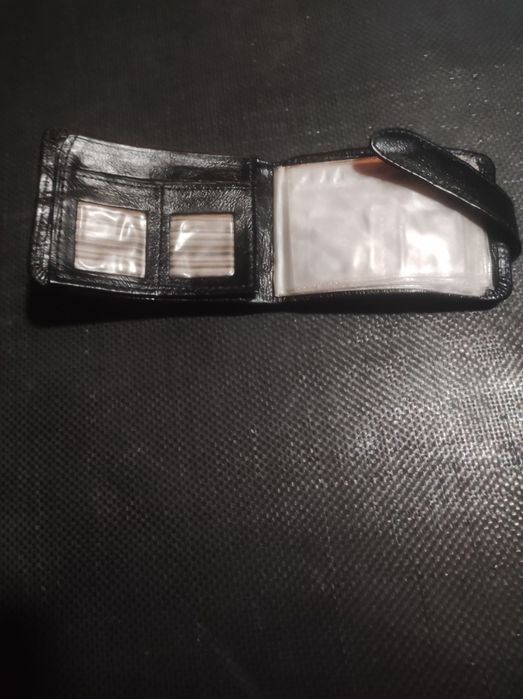 Carteira pele genuína