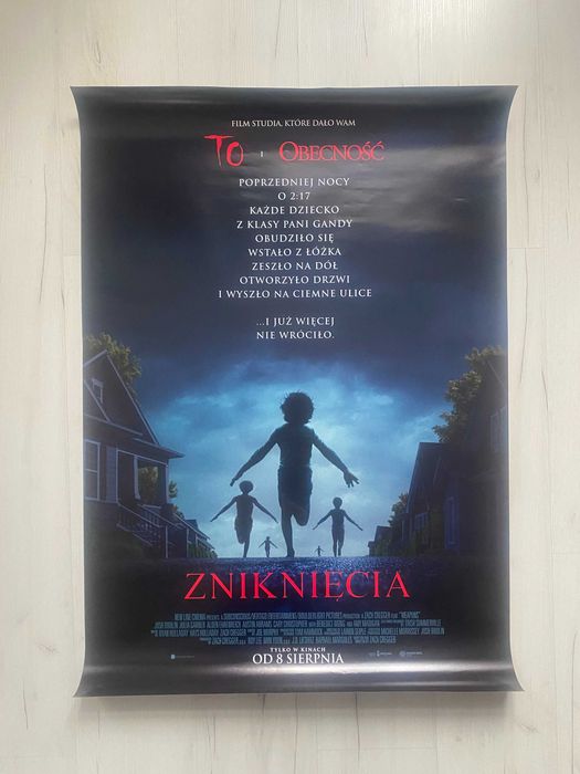 Plakat filmowy "Zniknięcia"